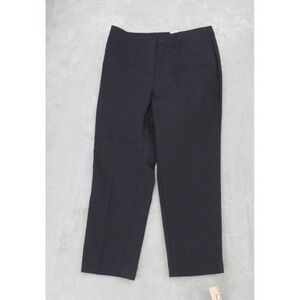 Ruby‎ Rd Women Black Straight Leg Formal Office Dress Pant Petite Size  12P